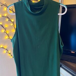 Torrid Dark Green Sleeveless Tank Top